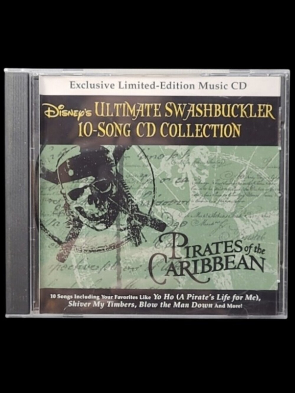 MUSIC CD 2006 PIRATES OF THE CARIBBEAN ULTIMATE SWASHBUCKLER 10-SONG COLLECTION